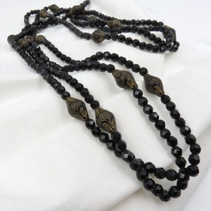 Circa 1920 Glass Bead Necklace