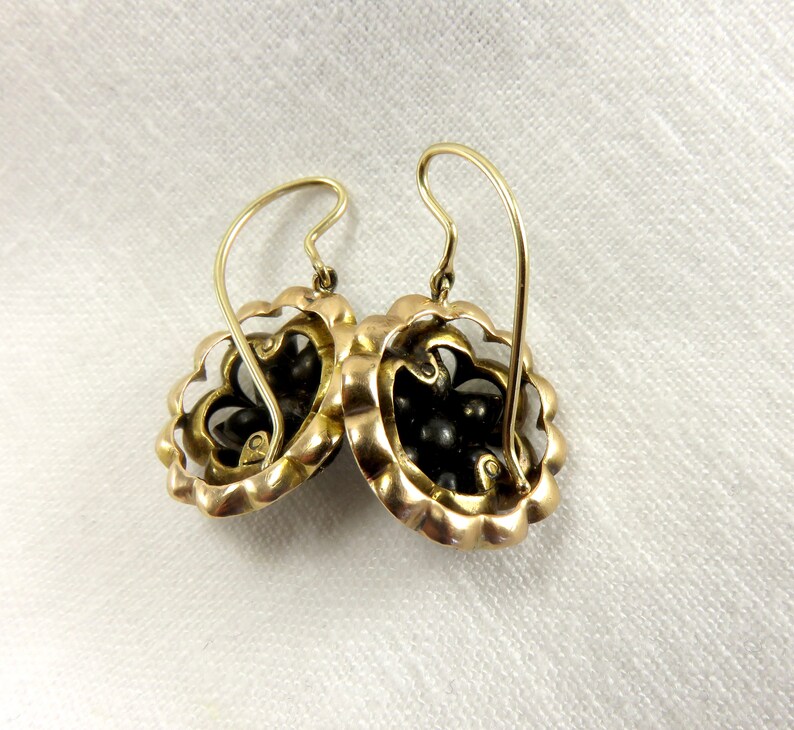 Circa 1840's Rose Cut Diamond Earrings - Etsy