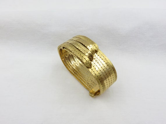 Circa 1950's Ladies Gubelin 18KT Gold Bracelet Wa… - image 3