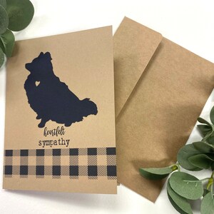Pet sympathy card for dog death / Dog condolence card /Pet Loss, Sympathy card loss of Pet