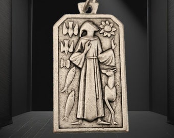 Rectangular St Francis of Assisi Medals (DR-JWL-R)