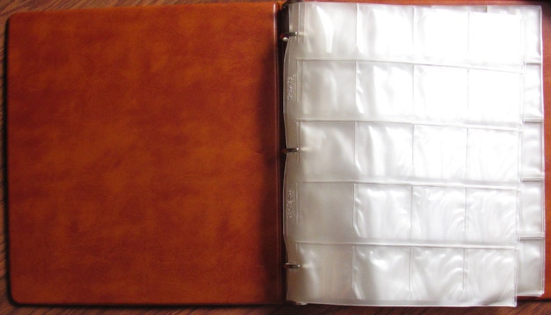 With 3-Ring Binder Store Trims 20 Slides Each Star-D No ST-10 10 Pages of Projector Slide Storage 200 Slides 2 Small Storage Pockets