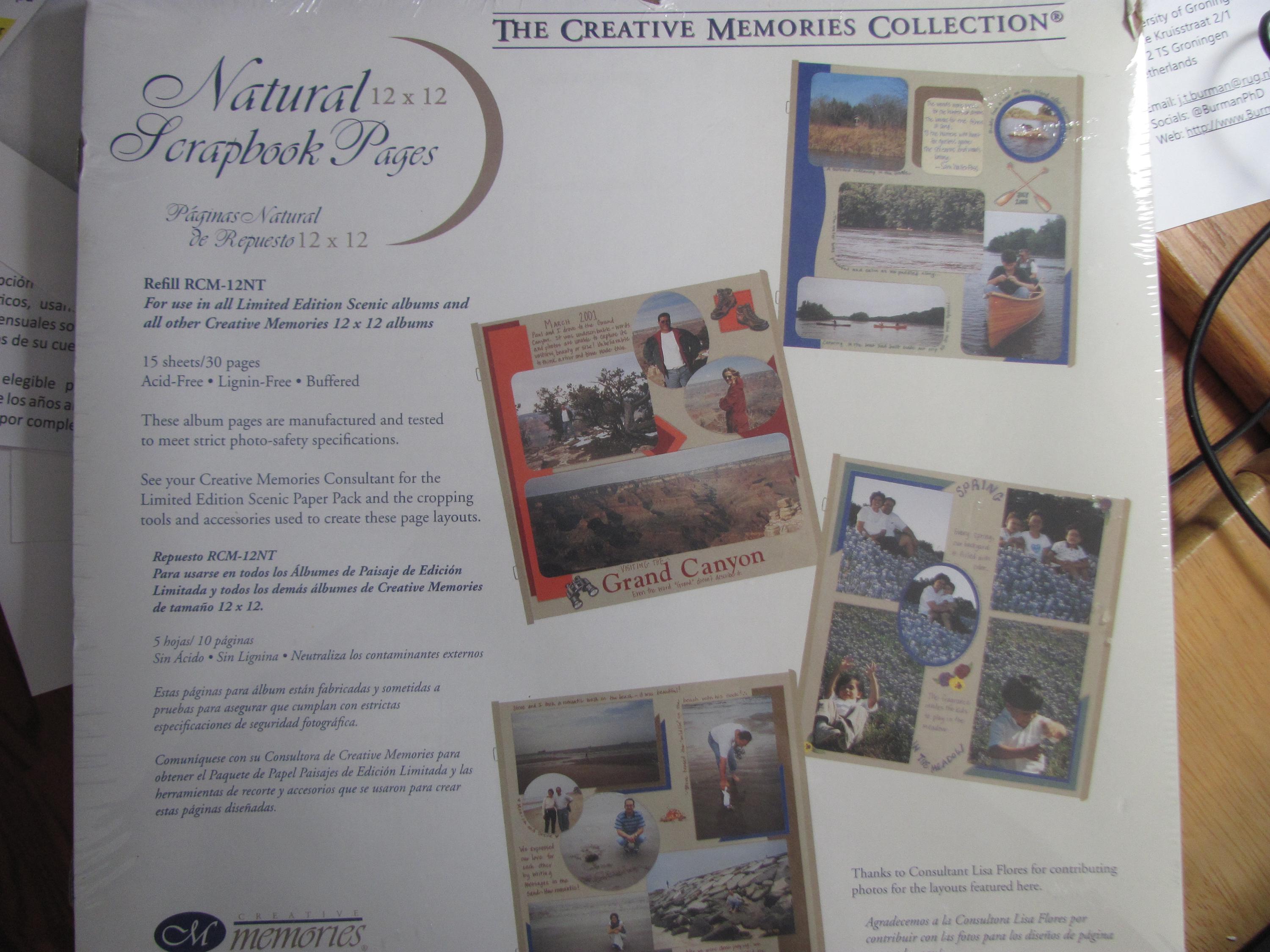 Creative Memories Scrapbooking Supplies - Etsy