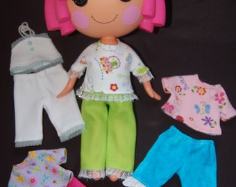 PDF printable pattern Lalaloopsy Pattern  Summer Wardrobe for 12" Lalaloopsy dolls- sewing pattern- make it yourself