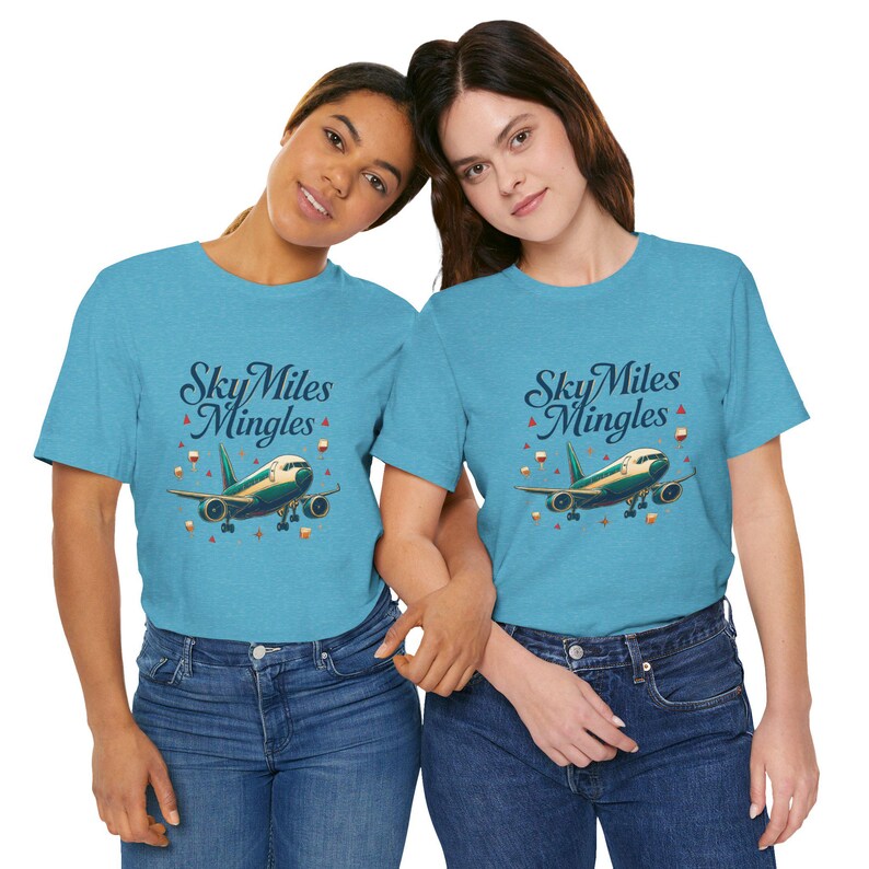 Nostalgic Airplane Travel Tee: SkyMiles Delta Airlines Fan Shirt, Aviation Enthusiast Gift image 11