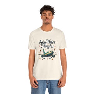 Nostalgic Airplane Travel Tee: SkyMiles Delta Airlines Fan Shirt, Aviation Enthusiast Gift image 16