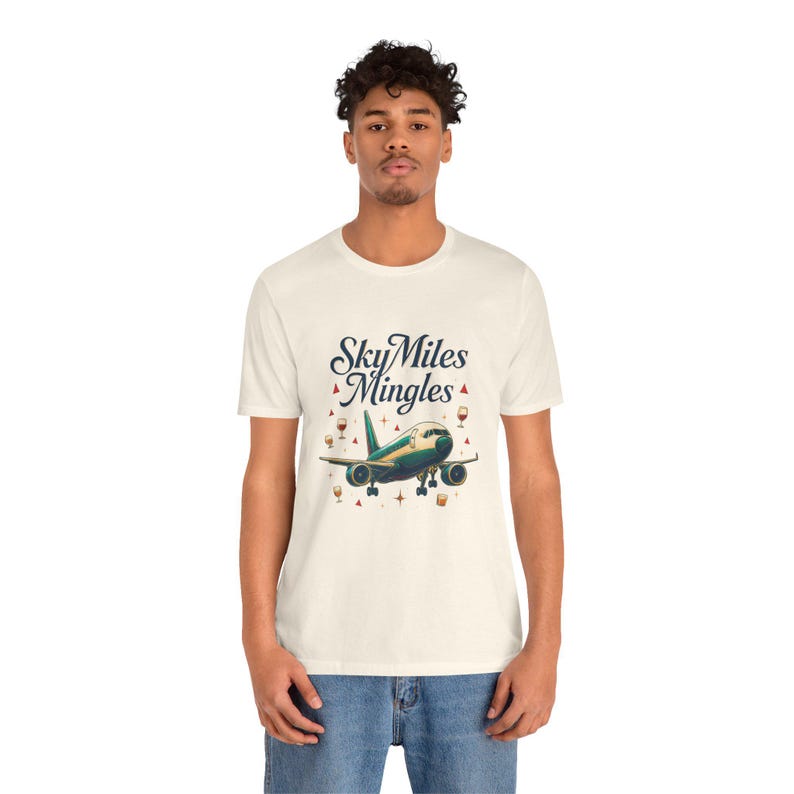 Nostalgic Airplane Travel Tee: SkyMiles Delta Airlines Fan Shirt, Aviation Enthusiast Gift image 16