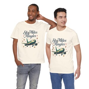 Nostalgic Airplane Travel Tee: SkyMiles Delta Airlines Fan Shirt, Aviation Enthusiast Gift image 9