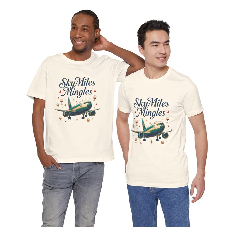 Nostalgic Airplane Travel Tee: SkyMiles Delta Airlines Fan Shirt, Aviation Enthusiast Gift image 9