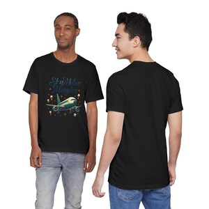 Nostalgic Airplane Travel Tee: SkyMiles Delta Airlines Fan Shirt, Aviation Enthusiast Gift image 13