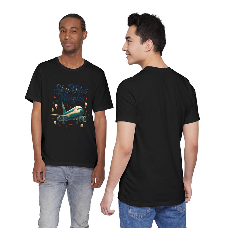Nostalgic Airplane Travel Tee: SkyMiles Delta Airlines Fan Shirt, Aviation Enthusiast Gift image 13