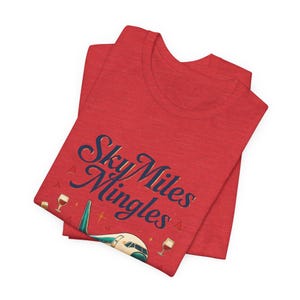 Nostalgic Airplane Travel Tee: SkyMiles Delta Airlines Fan Shirt, Aviation Enthusiast Gift image 19