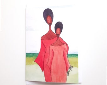Mother's Pride Greeting Card | Mothers Day Card for Black Mums | African Mother | Black Greeting Cards UK | African American