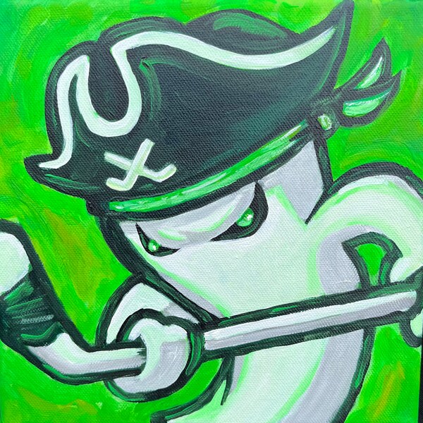Savannah Ghost Pirates painting