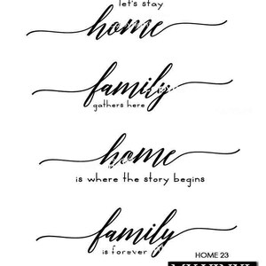 Accueil Fichiers Svg Citation Famille Citation Couper Svg Etsy