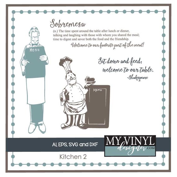 Kitchen Svg Files Kitchen Quote Cuttable Svg Files Family Etsy