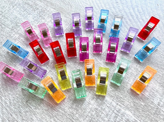 Sewing Clips for Sewing and Quilting, Choose Quantity, 12pcs, 25 Pcs, 50  Pcs, or 100 Pcs 