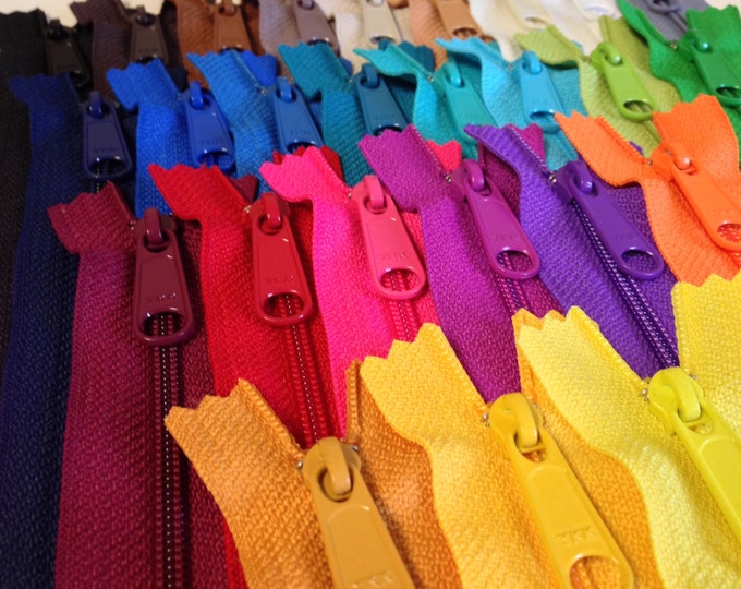 Zippers for Handbags, 14 Inch Handbag Zippers With Long Pull, 25