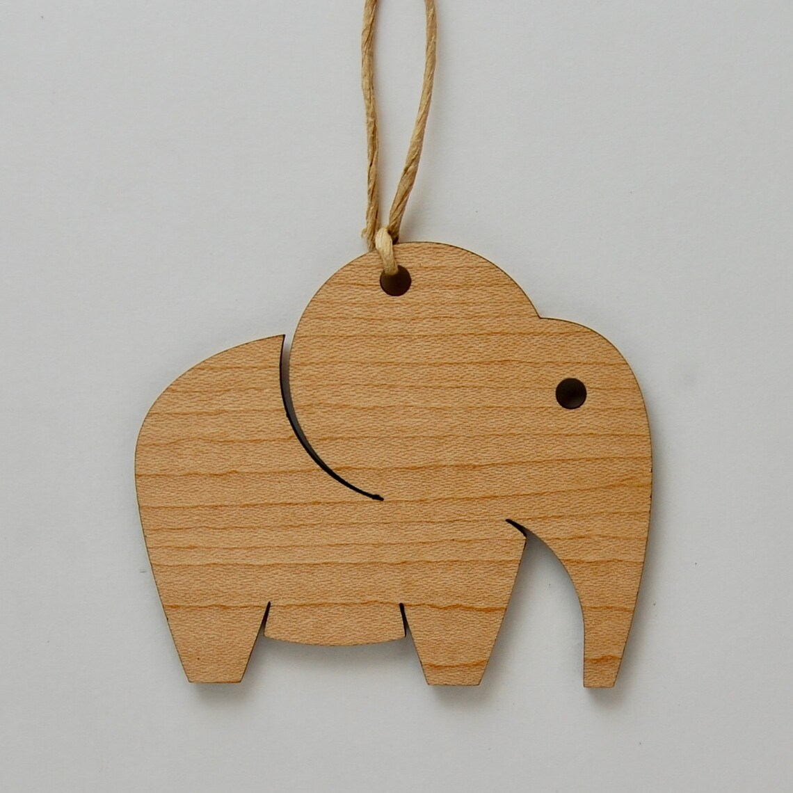 Wooden Elephant Ornament Free Shipping in the US Etsy Hong Kong