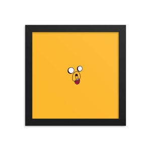 Jake The Poster - Framed Adventure Time Art
