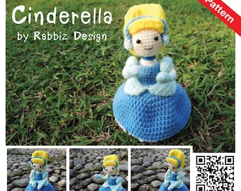 PDF Pattern - Amigurumi Princess Cinderella Pattern