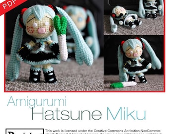 PDF - Amigurumi Miku Pattern