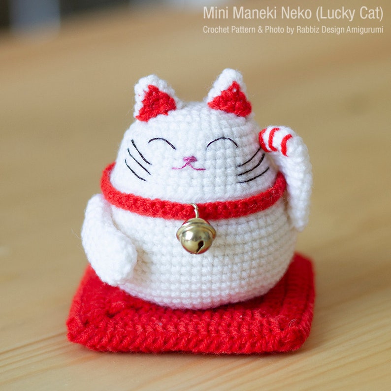 PDF Pattern Mini Lucky Cat Pattern image 6