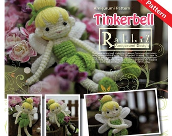 PDF Pattern - Amigurumi Tinkerbell