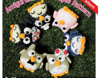 PDF Pattern - Amigurumi Owl Couple