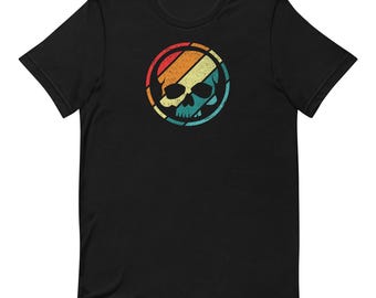 T-shirt La Faucheuse tête de mort vintage rétro