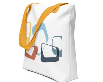 Sac fourre-tout design minimaliste Mid-Century