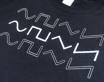 T-shirt à formes d'onde pour synthétiseur modulaire : t-shirt pour musicien DJ