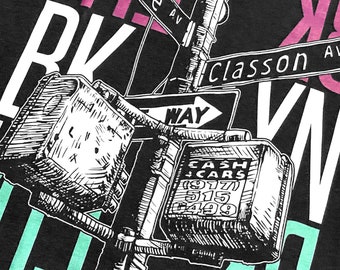 T-shirt Brooklyn BKLYN NY, chemise Greene et Classon Ave