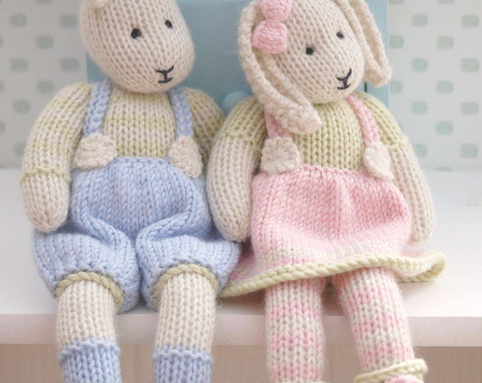 Knitting Pattern Deal: LILY & SAMUEL Spring Baby Bunnies (PDF Pattern)