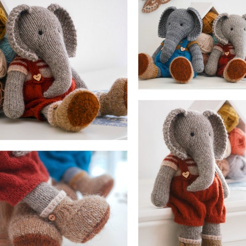Elephant Baby Blanket Knitting Pattern | Etsy