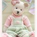 CANDY Bear 15'/ Toy Teddy Bear Knitting Pattern/ Plus Free Handmade Shoes Knitting Pattern