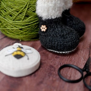 New Tearoom Lambs 2 Toy Knitting Pattern/ Sheep Knitting Pattern/ Back & Forth/ Digital download image 10