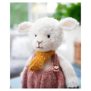 New Tearoom Lambs Toy Knitting Pattern/ Sheep Knitting Pattern/ In the round/ Digital download image 2