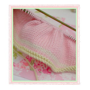 LILY.... A Spring Baby Bunny / Toy Knitting Pattern/ Rabbit Knitting Pattern/ Back & Forth image 4