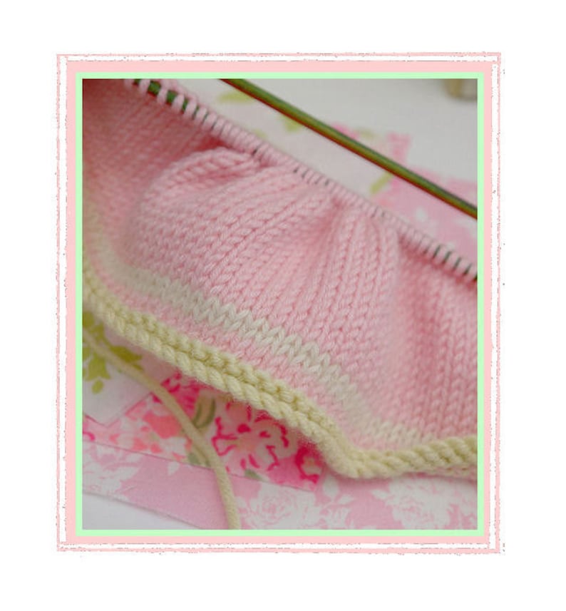 LILY.... A Spring Baby Bunny / Toy Knitting Pattern/ Rabbit Knitting Pattern/ Back & Forth image 4