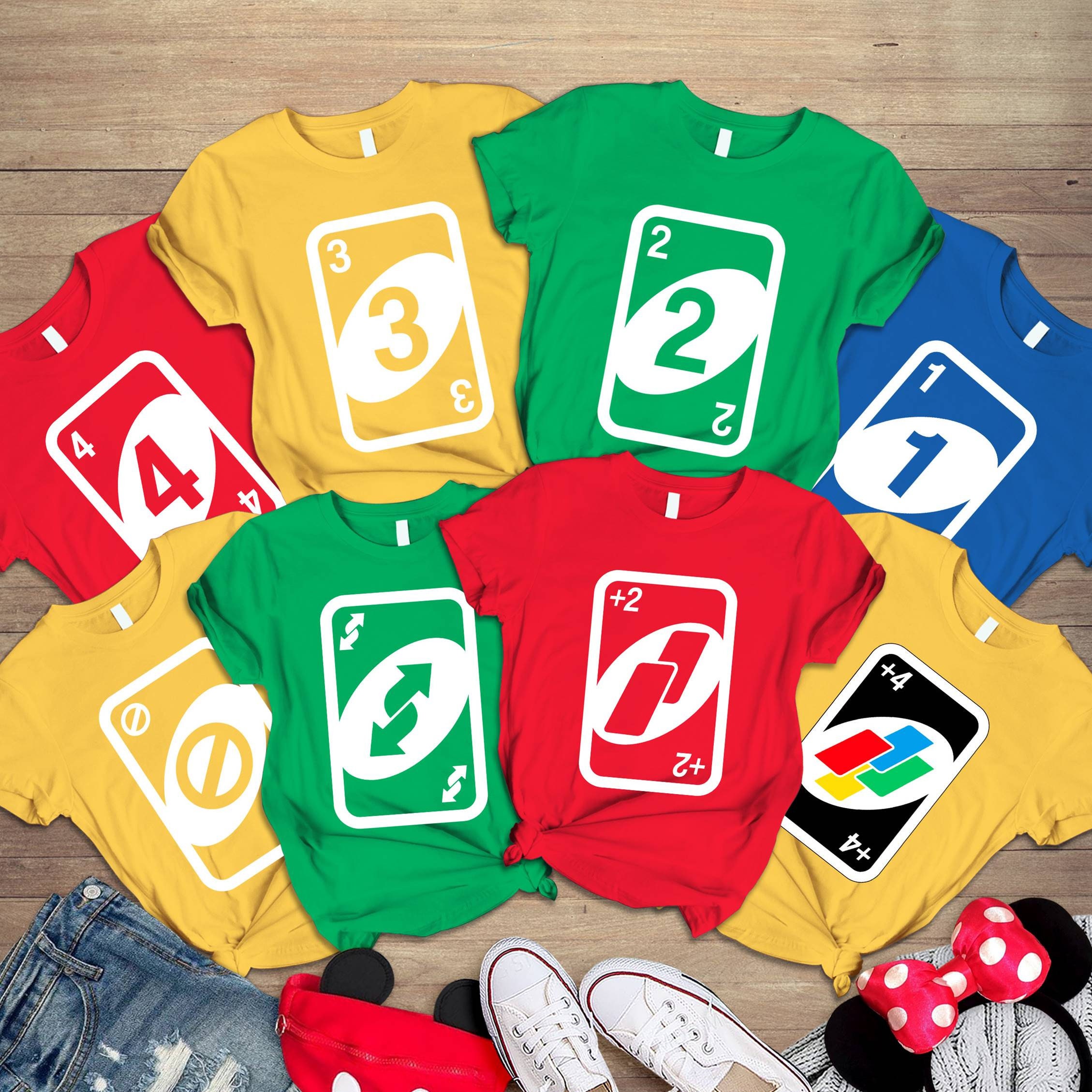 Halloween Uno Card Costume Shirtuno Halloween Shirtuno Group Etsy