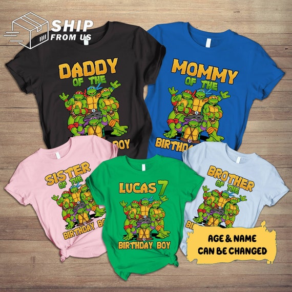 Ninja Turtles Family T Shirt 