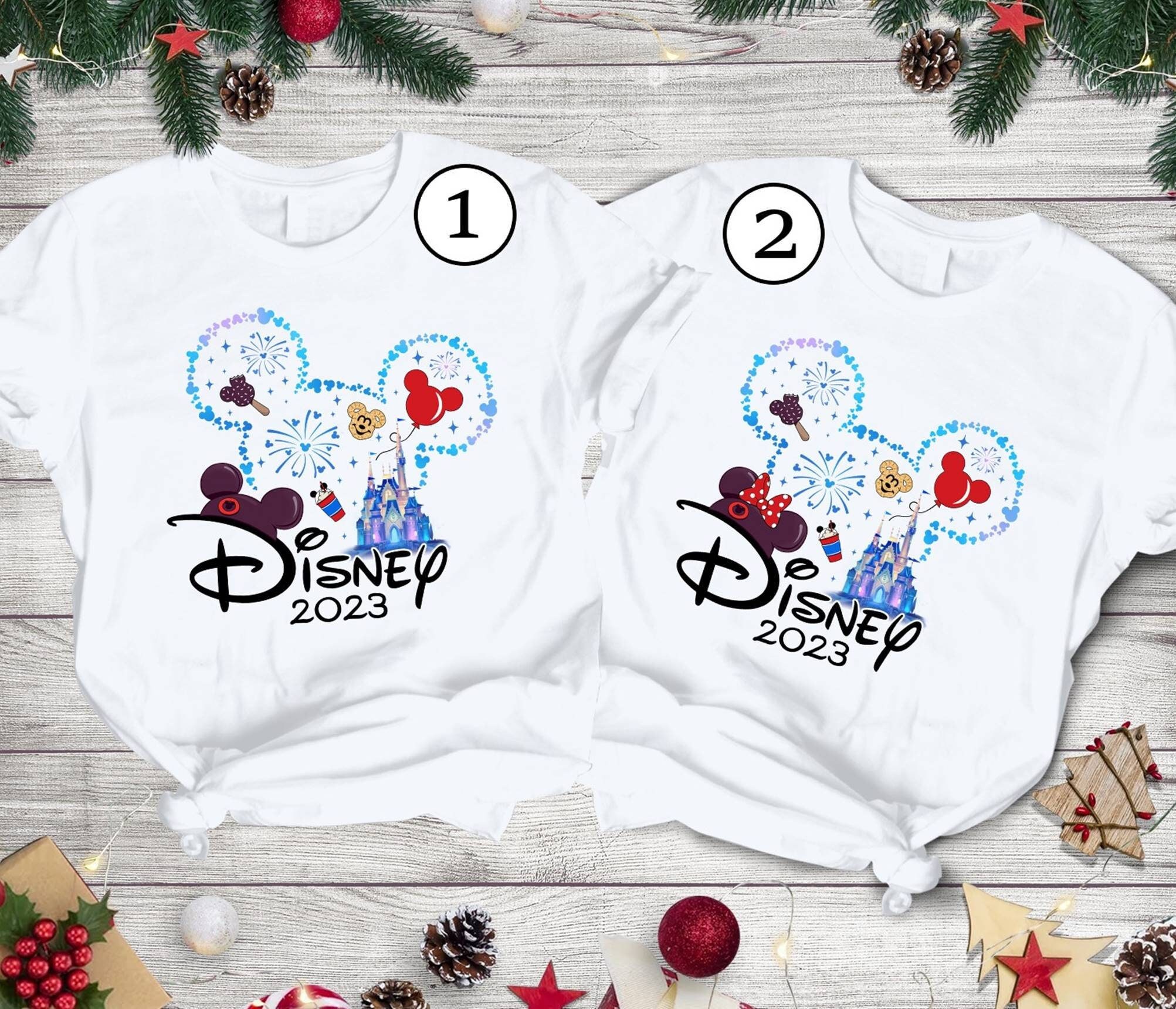 Discover Disney Trip 2023 Happy New Year Matching T Shirt, Disney New Years 2023 Shirt