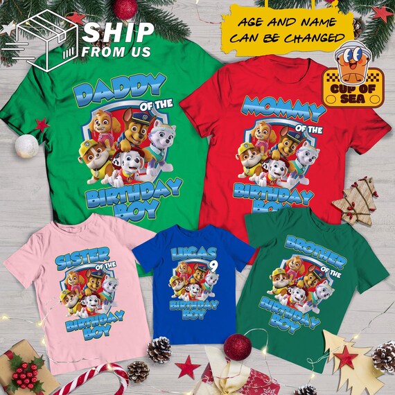 Paw Patrol Family Shirt Paw Patrol 