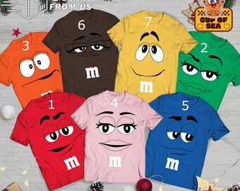 m and m tshirts
