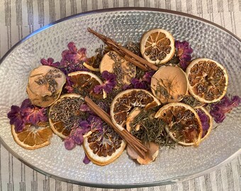 Rustic Citrus & Spice Potpourri – Handmade Natural Home Fragrance (Bowl Not Included)