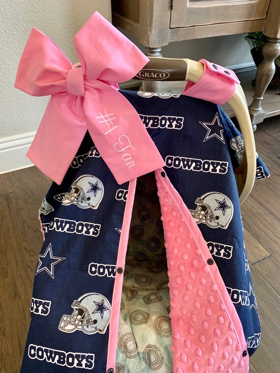 Dallas cowboys baby top car seat covers