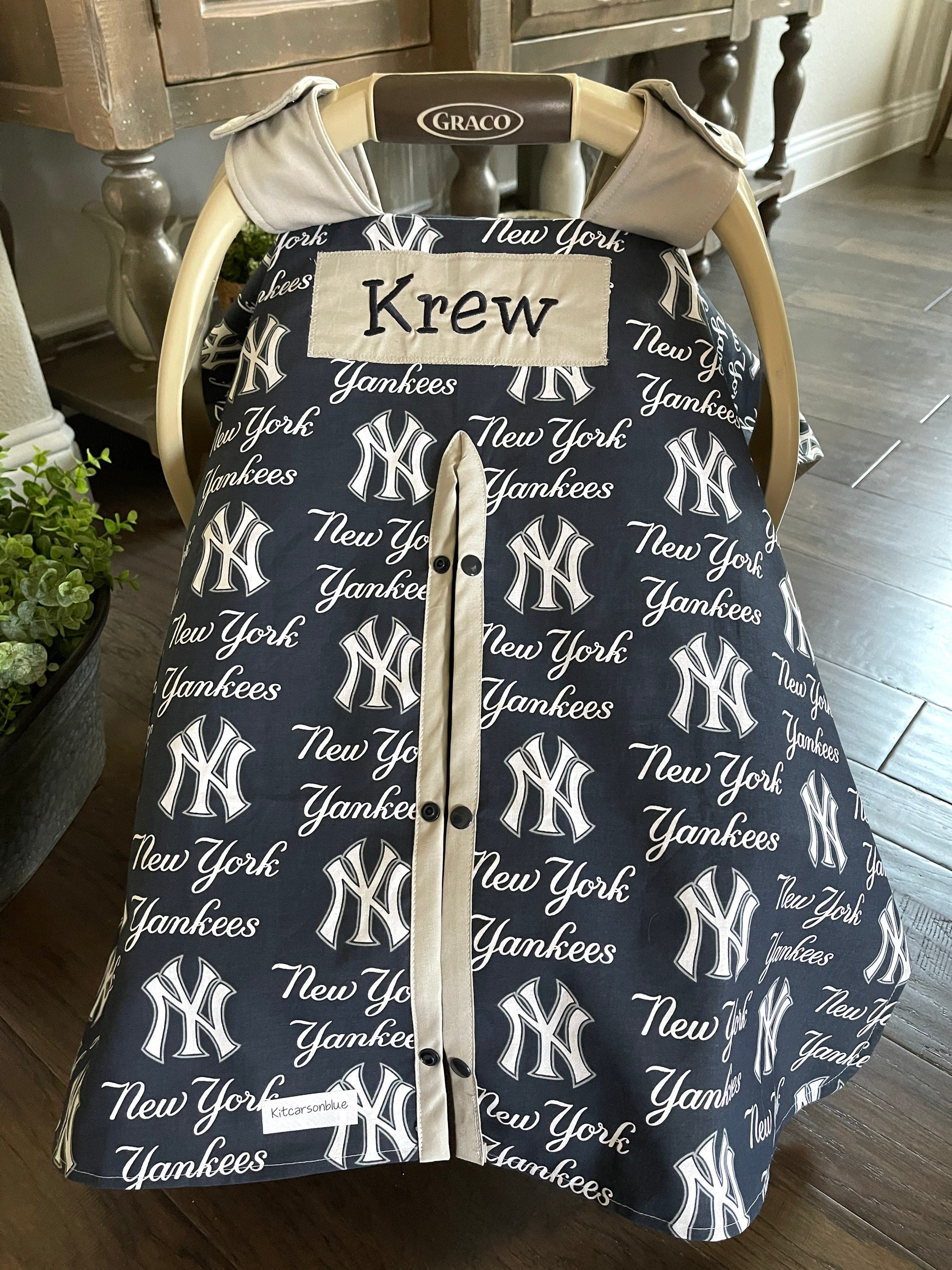 Baby Car Seat Covers NY Yankees Baseball Team Baby Carseat 