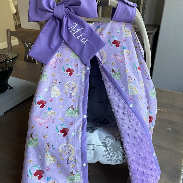 Baby Girl Car Seat Covers Etsy