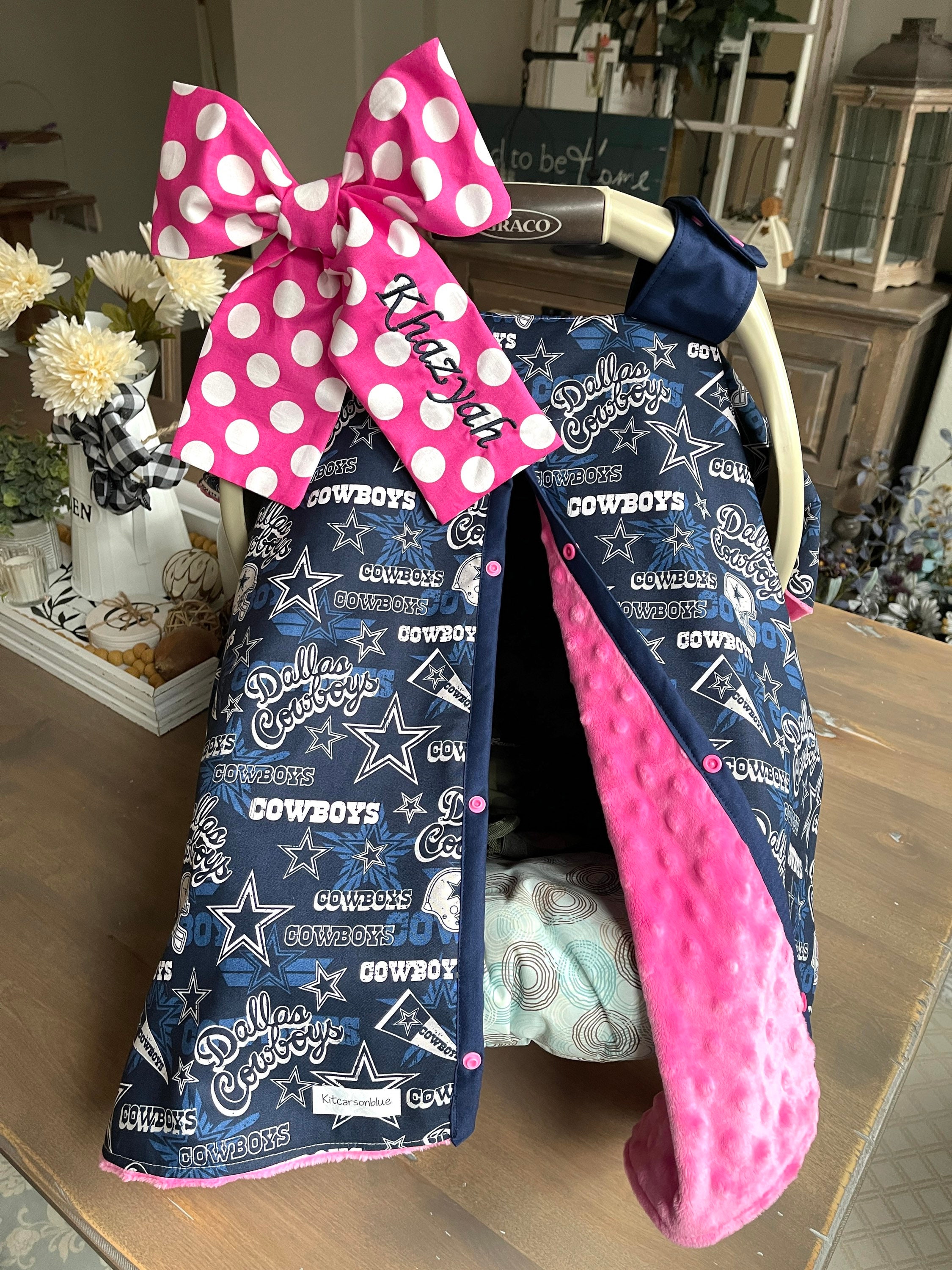 Dallas cowboys baby car seat covers sale